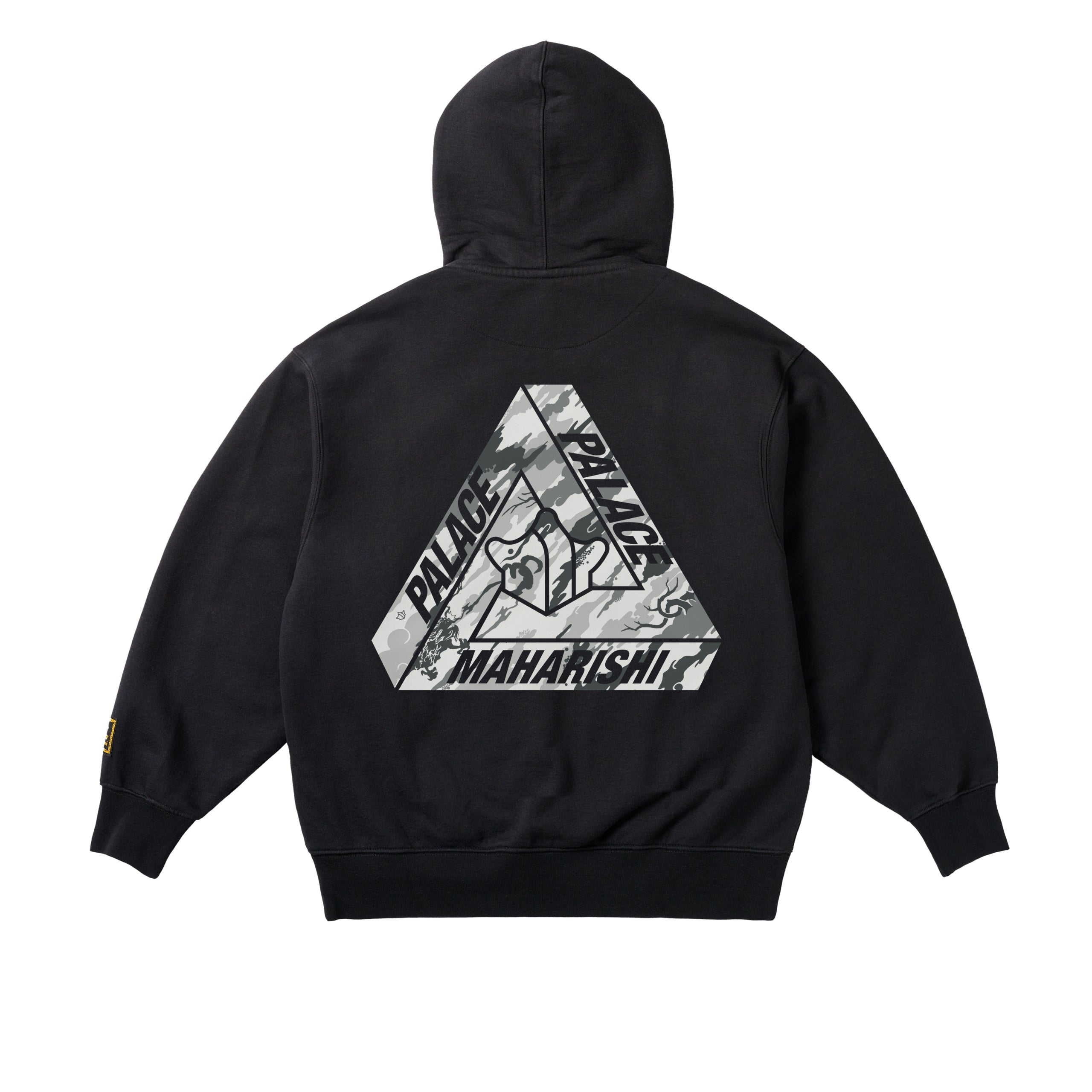 PALACE MAHARISHI TRI-BONSAI HOOD BLACK