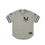 Palace restock - PALACE NEW YORK CUBANS MESH V-NECK JERSEY GREY