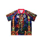 PALACE NIKE ENGLAND DRI-FIT FOOTBALL JERSEY BRIGHT CRIMSON