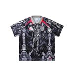PALACE NIKE ENGLAND DRI-FIT FOOTBALL JERSEY PEWTER GREY / BRIGHT CRIMSON