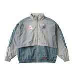 PALACE NIKE ENGLAND SOLO SWOOSH TRACK JACKET PEWTER GREY / COOL GREY
