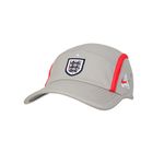 PALACE NIKE ENGLAND UNSTRUCTURED CAP PEWTER GREY / COOL GREY / BRIGHT CRIMSON