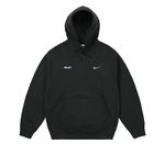 PALACE NIKE FONT SWOOSH HOOD BLACK