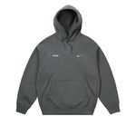 PALACE NIKE FONT SWOOSH HOOD CHARCOAL