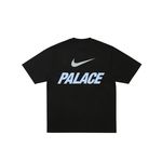 PALACE NIKE FONT SWOOSH T-SHIRT BLACK