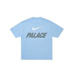 PALACE NIKE FONT SWOOSH T-SHIRT SKY BLUE