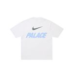 PALACE NIKE FONT SWOOSH T-SHIRT WHITE