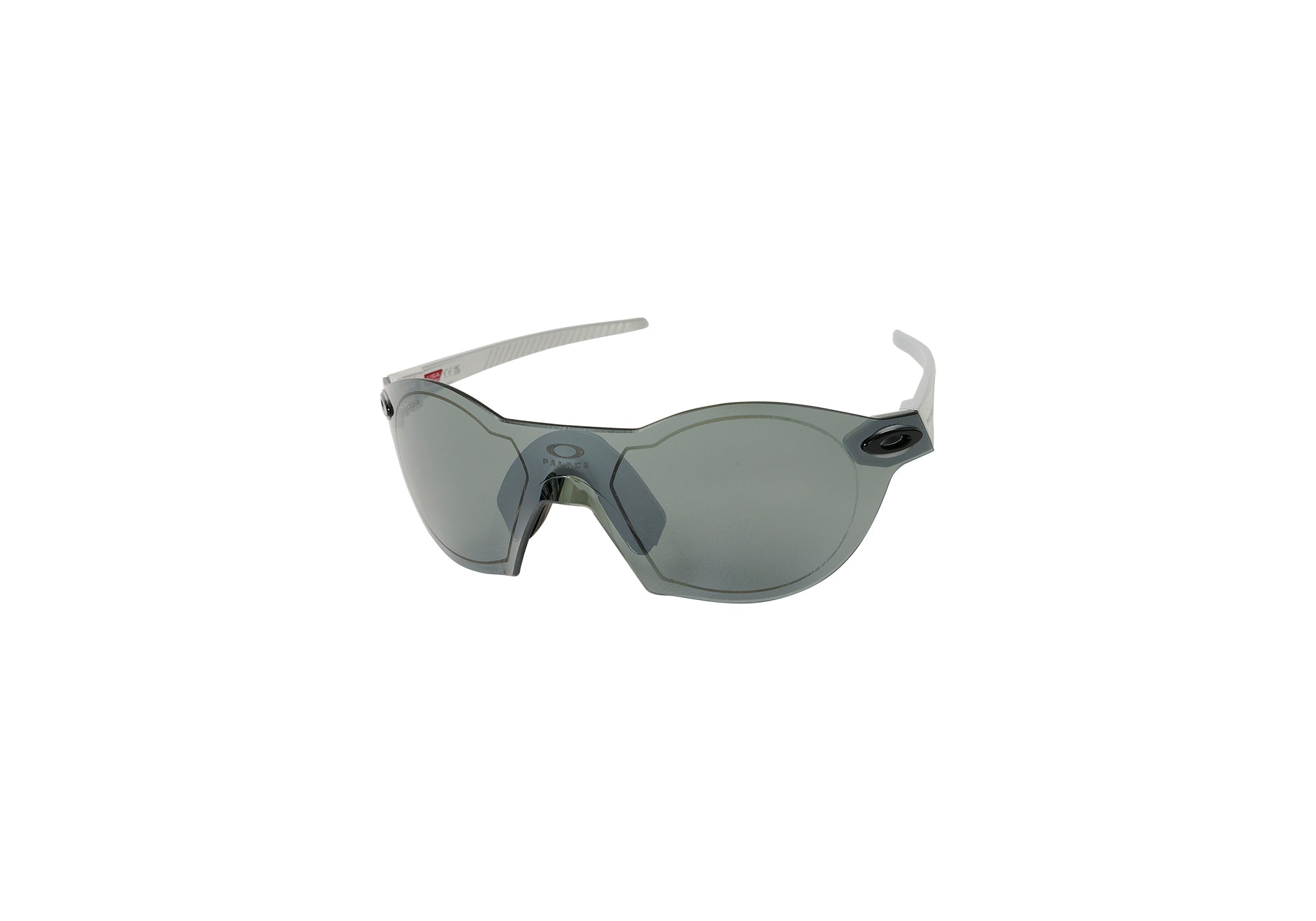 PALACE OAKLEY SUBZERO SUNGLASSES SILVER / PRIZM BLACK