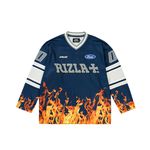 PALACE RIZLA JERSEY NAVY