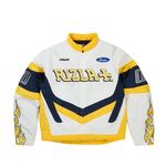 PALACE RIZLA RACE JACKET WHITE