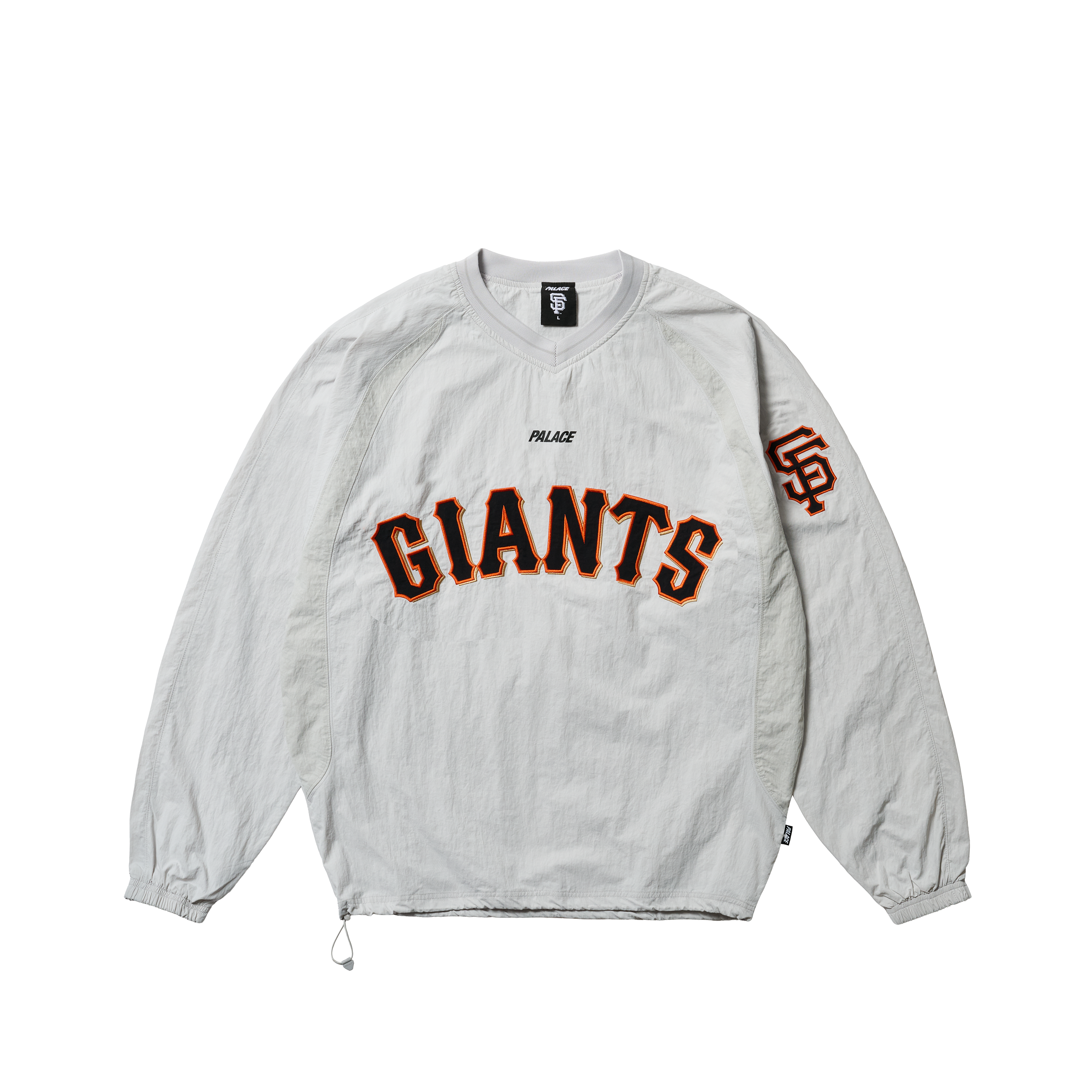 PALACE SAN FRANCISCO GIANTS SHELL CREW GREY
