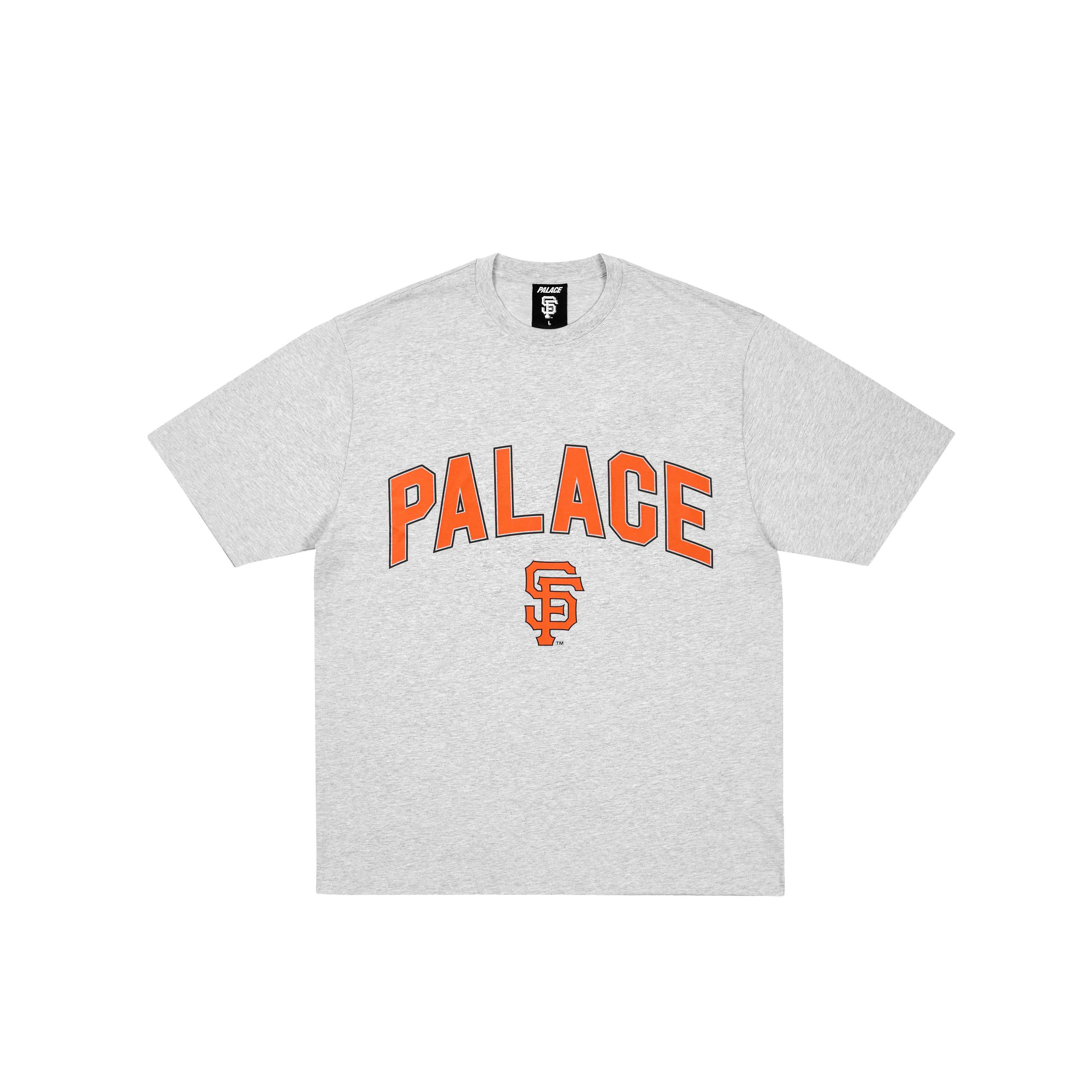 PALACE SAN FRANCISCO GIANTS T-SHIRT GREY MARL