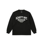 PALACE SCHOTT WAFFLE LONGSLEEVE BLACK