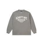 PALACE SCHOTT WAFFLE LONGSLEEVE GREY