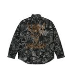 PALACE SOUTH2 WEST8 SHIRT BLACK CAMO