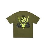 PALACE SOUTH2 WEST8 STAG-FERG T-SHIRT OLIVE