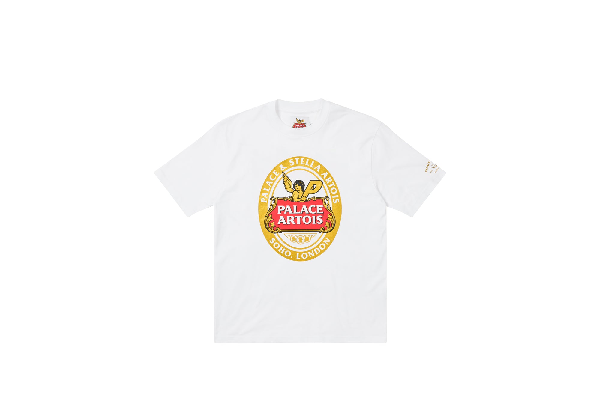 PALACE STELLA ARTOIS COASTER T-SHIRT WHITE