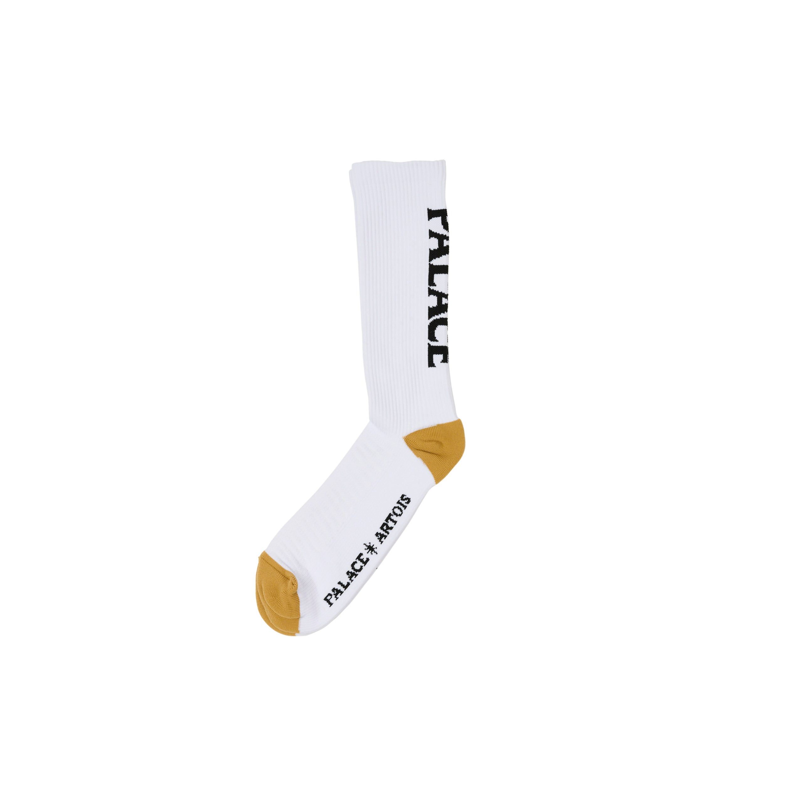 PALACE STELLA ARTOIS COURT SOCK WHITE