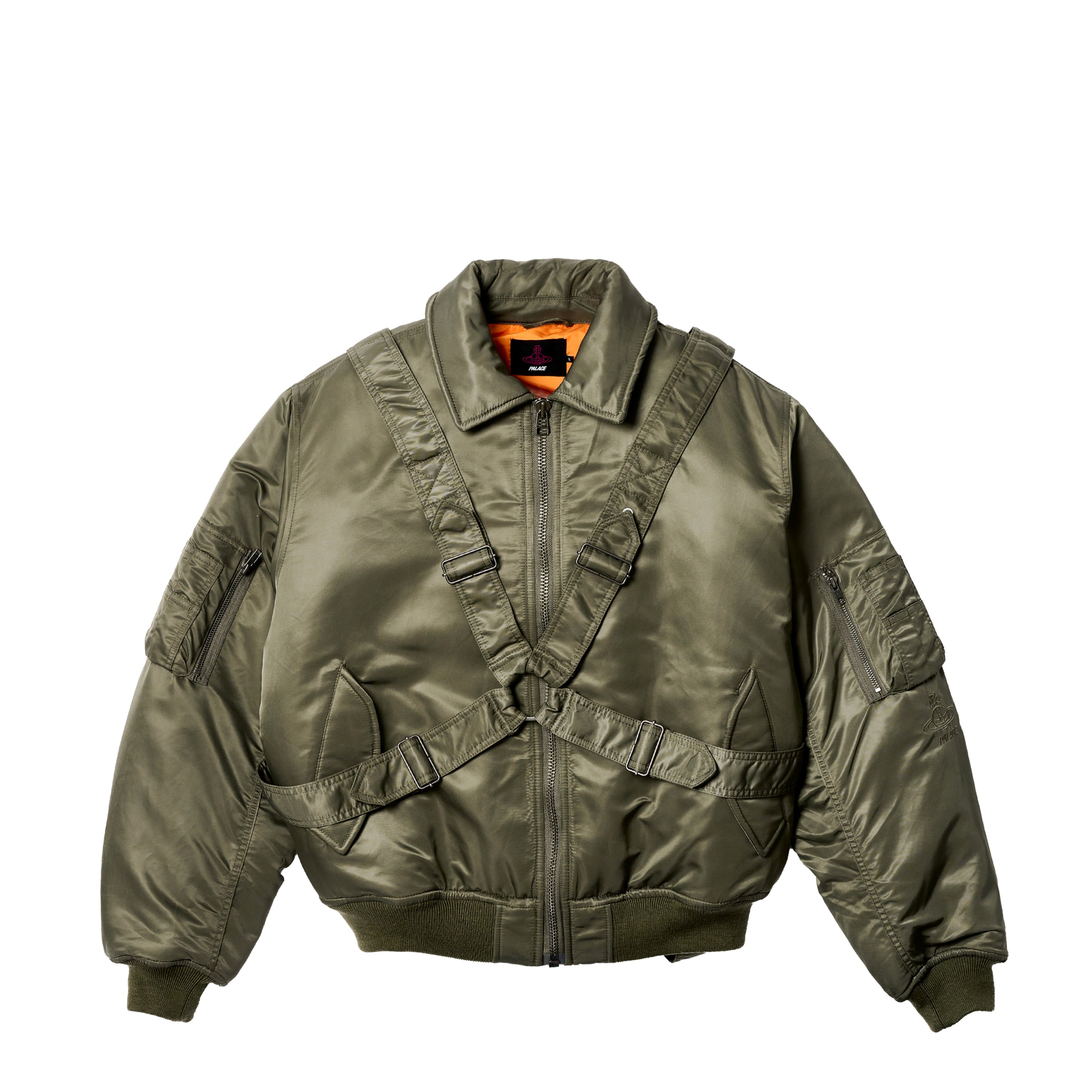 PALACE VIVIENNE WESTWOOD FLIGHT JACKET OLIVE