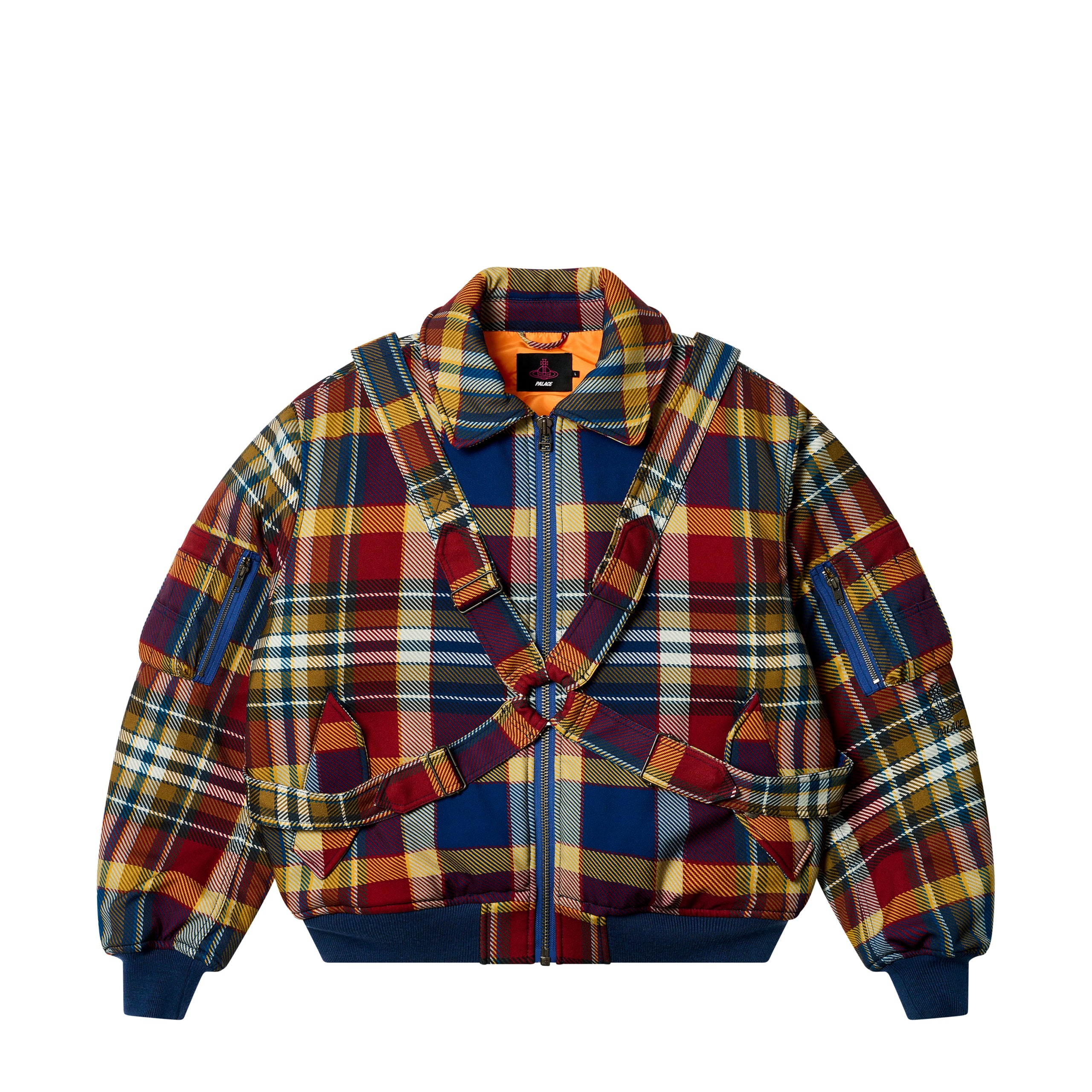 PALACE VIVIENNE WESTWOOD FLIGHT JACKET TARTAN