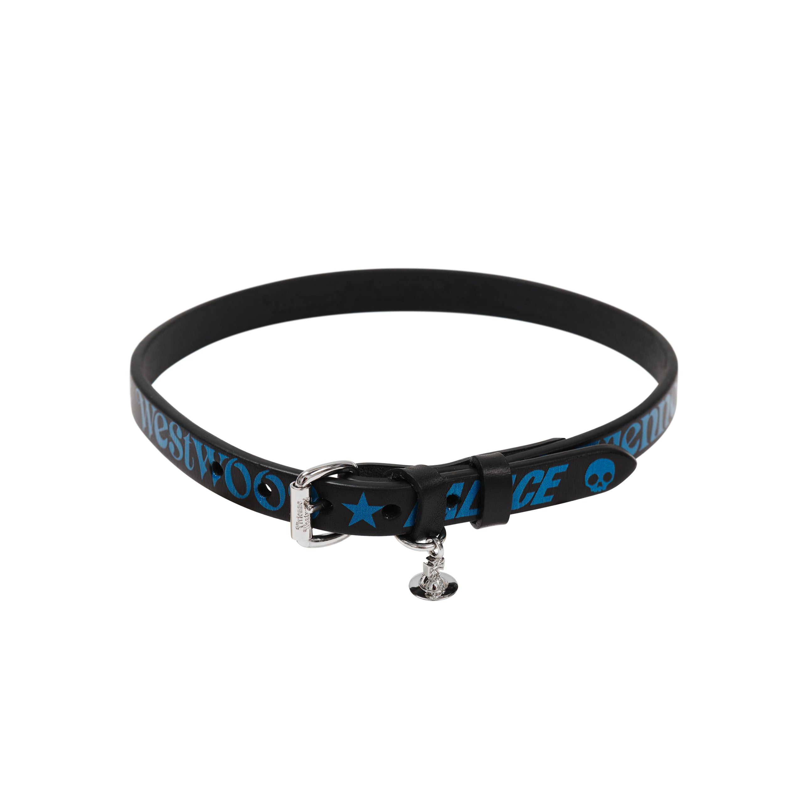 PALACE VIVIENNE WESTWOOD LEATHER CHOKER BLACK
