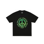 PEASE AND LOVE T-SHIRT BLACK