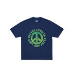 PEASE AND LOVE T-SHIRT NAVY