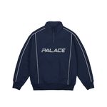 PIPED 1/4 ZIP NAVY