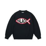 PLAICE KNIT BLACK