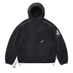 Palace restock - POLARTEC 200 HOODED JACKET BLACK