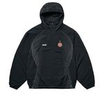 PRO TEAM HOODED SHELL JACKET BLACK