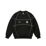 PRO TEAM PIPED CREW BLACK