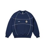 PRO TEAM PIPED CREW NAVY