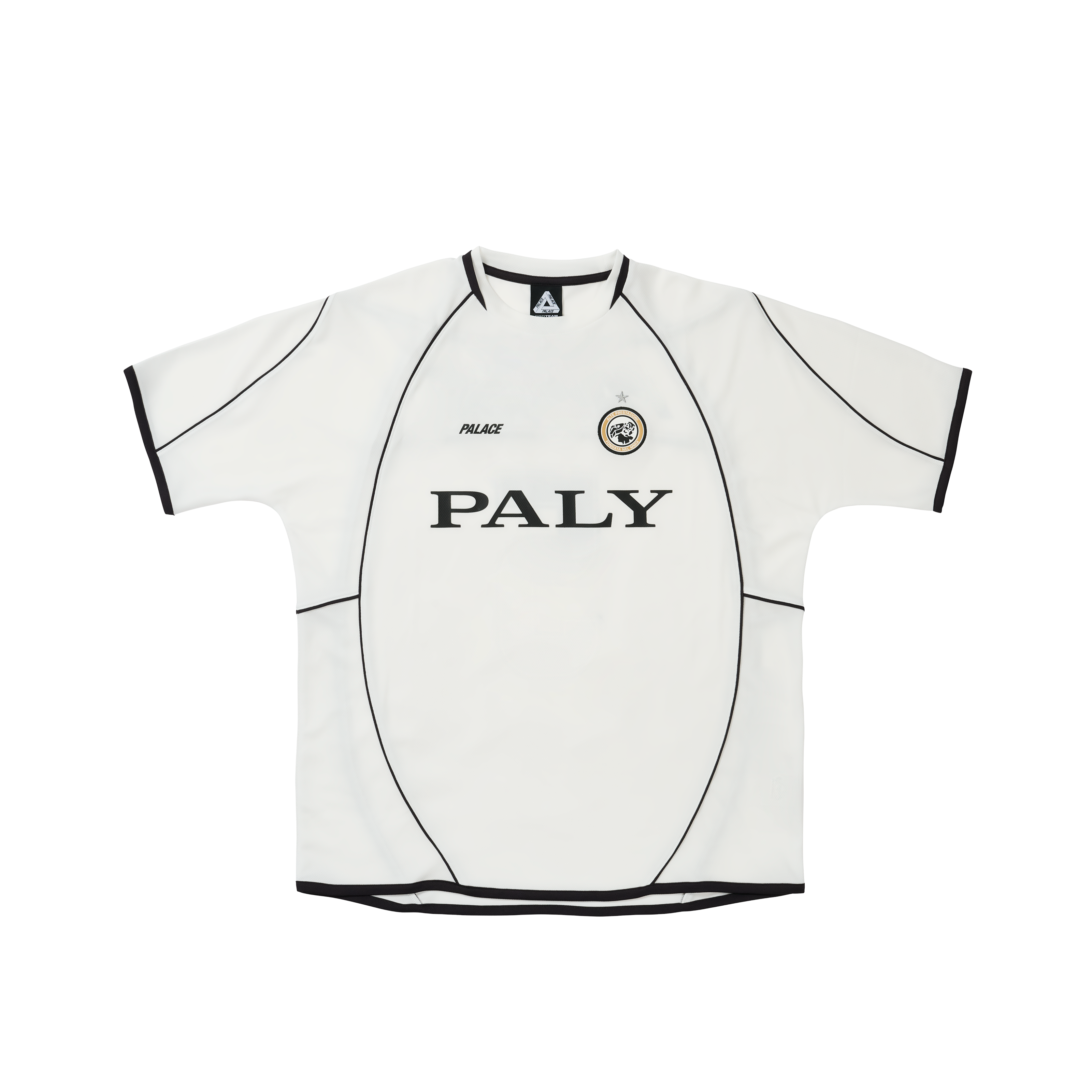 PRO TEAM PIPED JERSEY WHITE