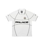 PRO TEAM PIPED POLO WHITE