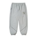 PRO TEAM PIPED SHELL JOGGER GREY