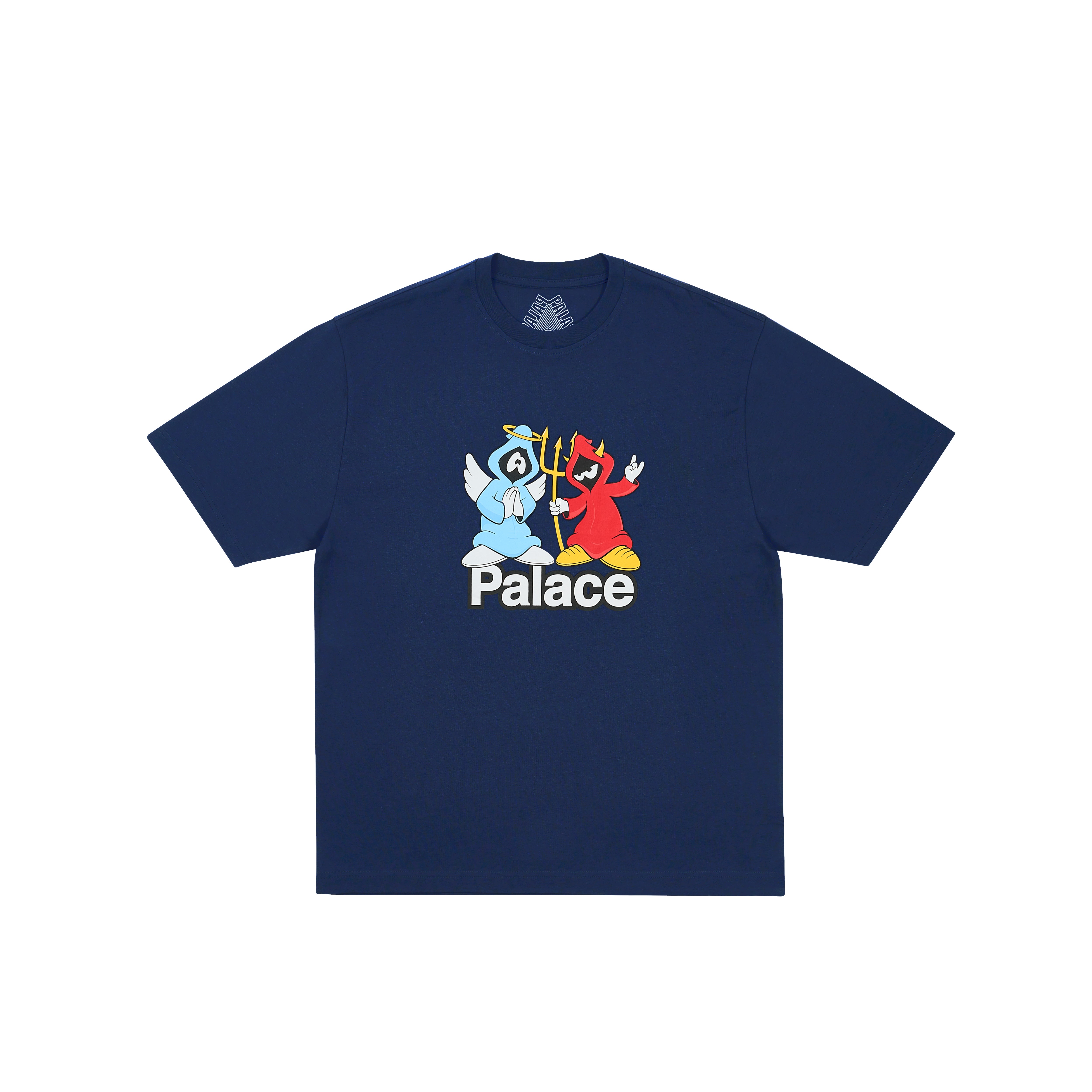 RIGHT AND WRONG T-SHIRT NAVY