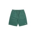 RINSED SHORT GREEN