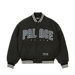 SATIN THE PARK JACKET BLACK