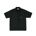 SCRIPT TEXTURE SHIRT BLACK