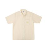 SCRIPT TEXTURE SHIRT OFF WHITE