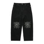 Palace restock - SKULL CREST P90 BAGGY CORD BLACK