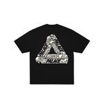 SKULL TRI T-SHIRT BLACK