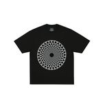 SWIRLY T-SHIRT BLACK