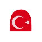 TOO HAIRY FLAG NEIN CUFF BEANIE TÜRKIYE