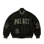 TORA TORA VARSITY JACKET BLACK