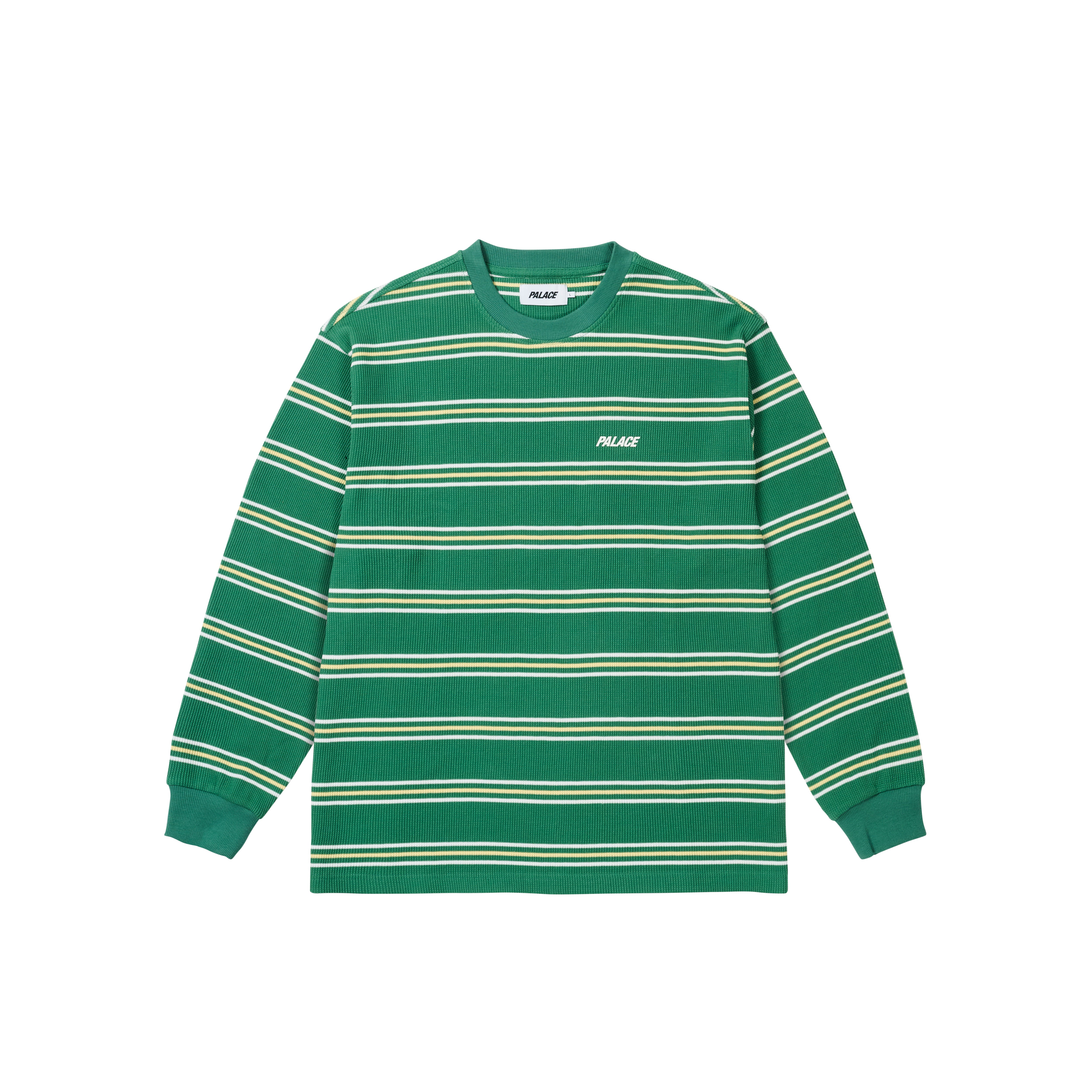 TRIO STRIPE LONGSLEEVE LUCKY GREEN