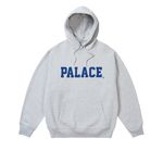 Palace restock - UNI HOOD GREY MARL