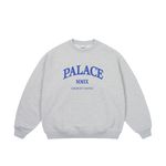 UNITAS OVERSIZED CREW GREY MARL