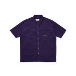 WASHED CORD SHIRT PURPLE